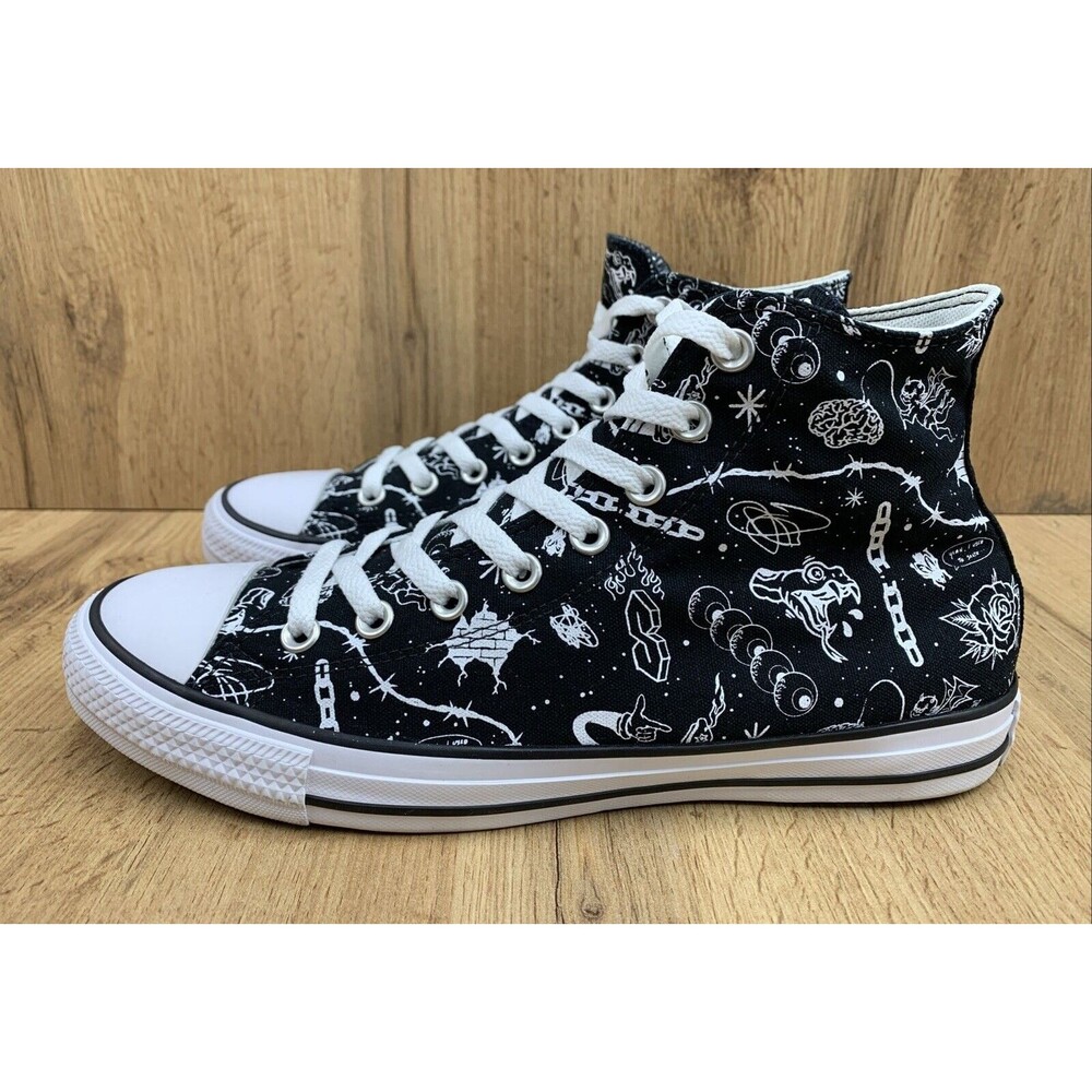 Converse All-Stars Chuck Taylor Sneakers 9.5 Special Design YOU Print 152620C - Picture 3 of 16